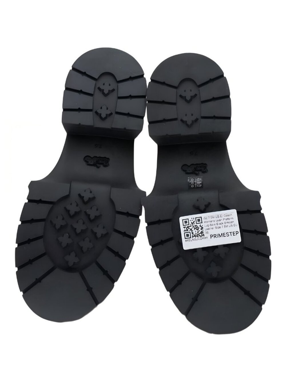 Coach Leah Platform Lug-Sole Loafers Black US 7.5M EU 38 - Picture 6 of 6